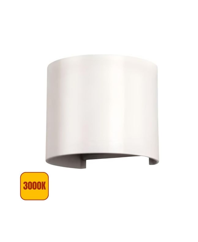 Lampada LED da Muro 5W VT-756-W IP65 Doppio LED COB 3000K V-TAC