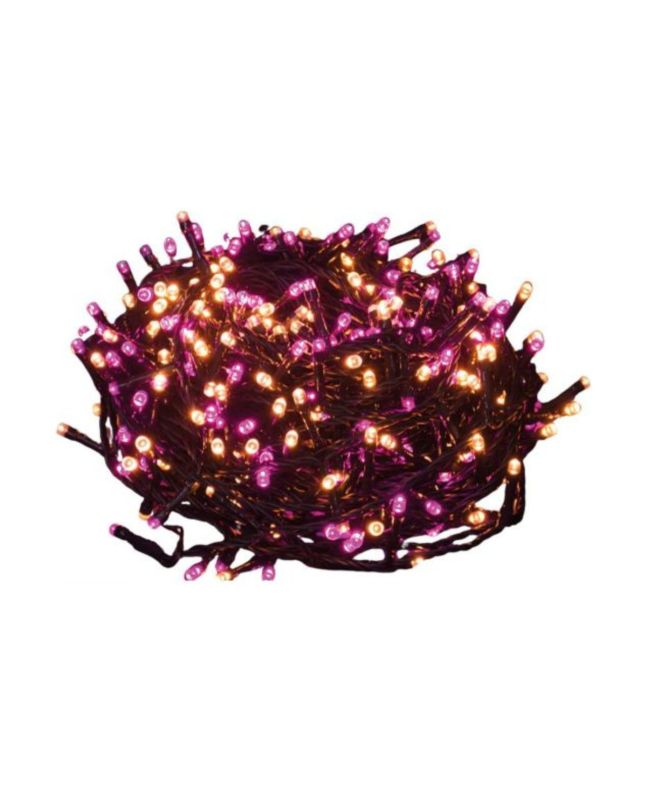Catena 1000 LED Luce Calda-Fucsia 50M con Controller Giochi - Nataluna
