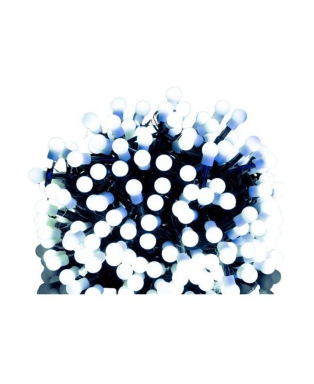 Catena LED Ball 1000 Luci 50m Bianco Freddo IP44 - Nataluna