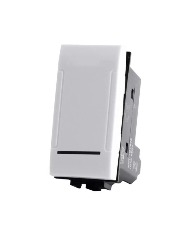 Interruttore Basculante 16A Bianco TOT-801-B Compatibile Living Light