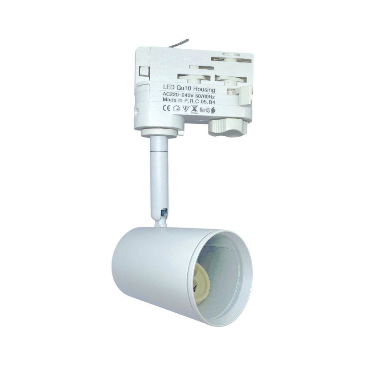 Faretto Per Binario Trifase - Orientabile 10-50° | GU10 | Nero | Per Negozi E Showroom - Foto 9