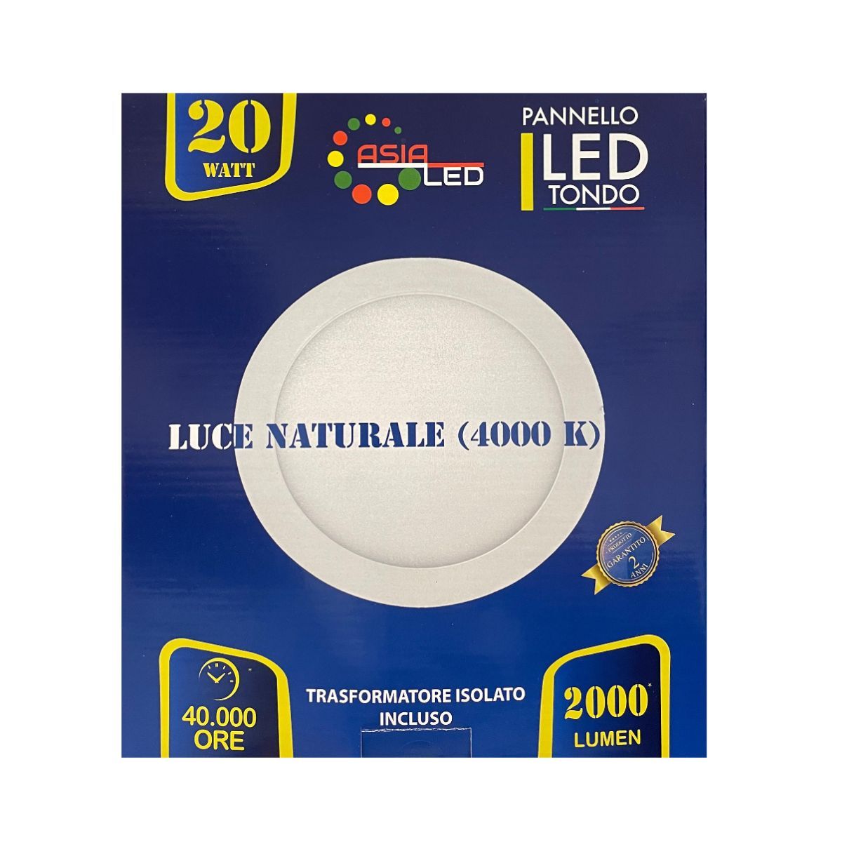 Pannelli LED Downlight ATOMANT 20W - Ø220mm, 1800lm, Bianco Freddo 6500K, Confezione 10 Pezzi - Foto 7