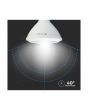 Lampadina LED E27 12,8W 4000K 930lm PAR38 Chip Samsung - V-TAC