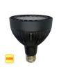 Lampadina LED E27 PAR30 40W 4500K 5200lm Nera Fascio Luminoso 38°