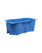 Cassetta Modulare 4 Posti Blu Cartongesso 2xØ68 IP20 FG10254 - FAEG