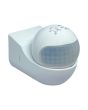 Sensore di Movimento PIR da Parete IP44 Regolabile Bianco - Kanlux