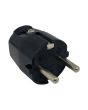 Spina Schuko 16A+T Nera 250V IP20 da Assemblare FG28607 - FAEG