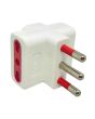 Adattatore Triplo 16A 250V con 3 Uscite Bipasso - New Energy