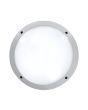 Plafoniera da Esterno Lucia Grigia E27 IP66 Ø30cm - Fumagalli