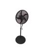 Ventilatore 3 in 1 Nero 130xØ50cm 75W Tavolo/Muro/Piantana - Coveri
