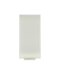Tasto Copriforo Falso Polo Bianco TOT-40000-B Compatibile Living Light