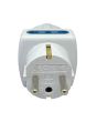 Adattatore Triplo Bianco 2P+T 16A 250V IP20 FG28514 - FAEG