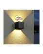 Applique LED Esterno IP65 12W 3000K Luce Up & Down - Antracite