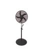 Ventilatore a Piantana Nero 130xØ50cm 75W 5 Pale - Coveri