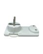 Spina Schuko 16A+T Bianca 250V IP20 da Assemblare FG28519 - FAEG