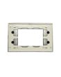 Cornice vetro 3 moduli Tot Electric compatibile BTicino
