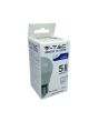 Lampadina SMD E27 5,5W Luce Fredda 6400K 470lm 180° G45 Sfera - V-Tac