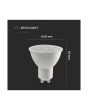 Lampadina LED GU10 6W Luce Calda 3000K 10° SMD Chip Samsung - V-Tac