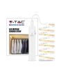 Kit Strip LED 1m 2,4 W/m 4000 K a Batteria con Sensore IP65 – V‑Tac