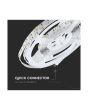 Striscia Strip LED 12V 8W/m 5m SMD RGB + 4000K 60 LED/m IP20 - V-TAC