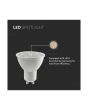 Lampadina LED GU10 6W Luce Calda 3000K 10° SMD Chip Samsung - V-Tac