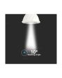 Lampadina LED GU10 6W 6400K 500lm 10° Chip Samsung - V-Tac
