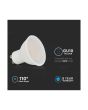 Faretto LED GU10 4,5W 4000K 400lm 100° Chip Samsung - V-Tac