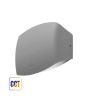 Applique da Parete Abram 150 Grigio da Esterno CCT 3,2W - Fumagalli