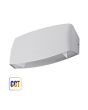 Applique da Parete Abram 190 Bianco da Esterno CCT 7.5W - Fumagalli