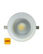 Faretto LED COB Tondo Incasso 12W con Trasformatore - 3000K
