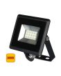 Faro LED SMD 10W Luce Calda 3000K IP65 Nero 850lm - V-TAC