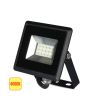 Faro LED SMD 10W Luce Naturale 4000K IP65 Nero 850lm - V-TAC