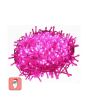 Catena 300 Minilucciole LED 10,5m Luce Rosa 8 Giochi IP44 - AB.M Idea