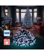 Catena 1000 LED 50m Bianco Freddo 8 Giochi Controller IP44 - Nataluna