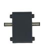 Giunto per Barre Luminose LED Grigio Policarbonato 3x2.5x1 cm