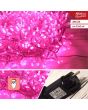Catena 300 minilucciole LED rosa 10,5m AB.M Idea