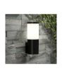 Applique 8,5W CCT E27 Nero/Opale Amelia Wall da Esterno IP55 Fumagalli