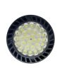 Lampadina LED E27 PAR30 40W 6500K 5200lm Nera Fascio Luminoso 38°