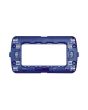 Supporto 4 Posti Blu Bticino LN4704 per Living Light/International