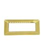 Placca 7 Posti Oro Lucido Compatibile Matix TOT M8007-T3
