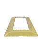 Placca 7 Posti Oro Lucido Compatibile Matix TOT M8007-T3