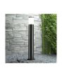 Palo da Giardino LED Amelia 800 80cm E27 CCT 8,5W 920lm Nero IP65