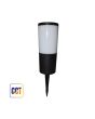 Lampioncino da Giardino LED Amelia Spike E27 8,5W CCT IP55 Nero