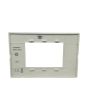 Placca 3 Posti Bianca M-6003-1 Compatibile Vimar Plana - Tot Electric