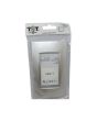 Placca 4 Posti Silver Compatibile Living Light - Tot Electric