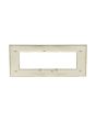 Placca 7 Posti Oro Compatibile Living Light TOT-8007-13 - Tot Electric