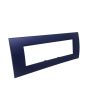 Placca 7 Posti Blu Navy Compatibile Living Light - Tot Electric