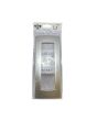 Placca 7 Posti Silver Compatibile Living Light - Tot Electric