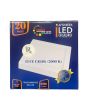 Plafoniera LED 20W Quadrata 21x21cm - 3000K, 2000 LM, Eco Energia
