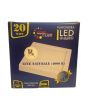Plafoniera LED 20W Quadrata 21x21 cm - 4000K, 2000 LM, Eco Energia